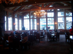 Snowbasin - The amazing base lodge....carpeted
