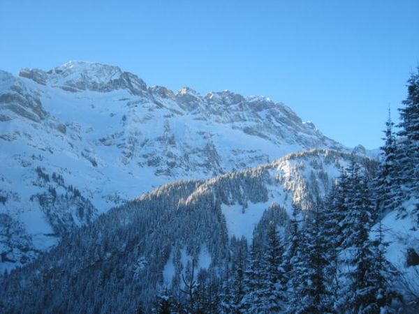 View toward Dents Blanches