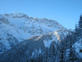 Champery - View toward Dents Blanches