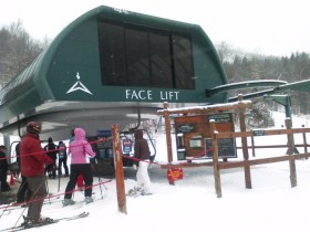 Whiteface Mountain - The high speed quad