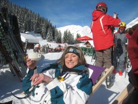 Avoriaz - Cappuccino, sunshine, good snow...what