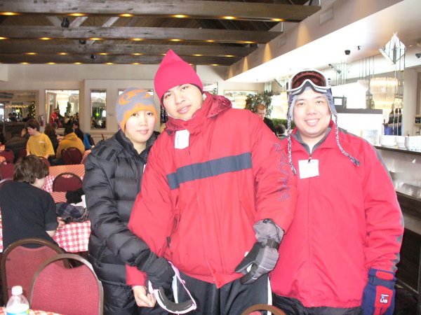 L-R: Veda, Karl, and Me (Jun).