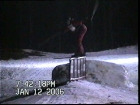 Bear Creek - straight rail in cascade
