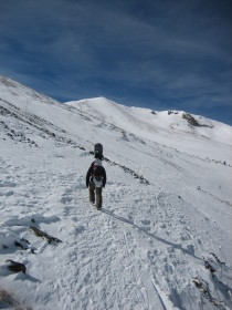 Breckenridge - Hiking up to the
