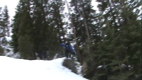 Diamond Peak - My brother going off