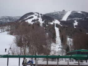 Cannon Mountain - Fresh snow day! 