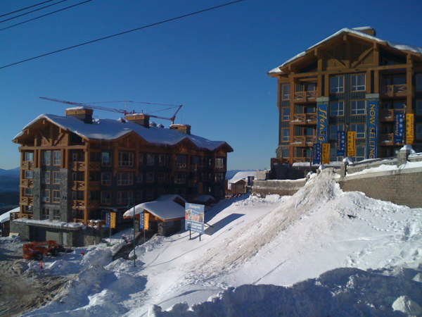 Stonegate has 2 buildings constructed out of 4. Many slopeside condos - it's a ski-in, ski-out resort.