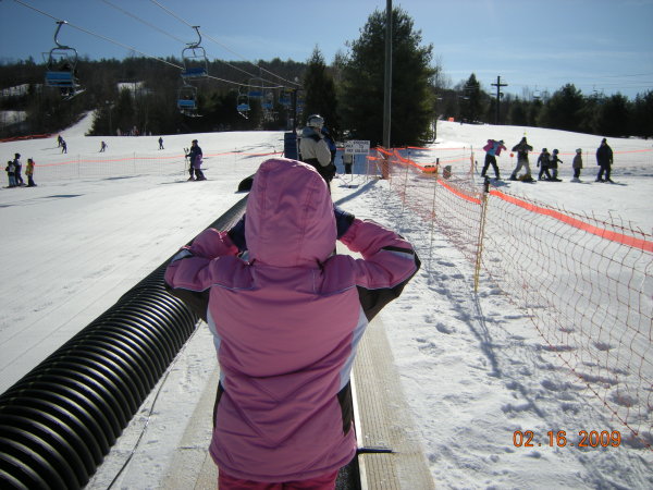 Magic carpet at lower Mohawk