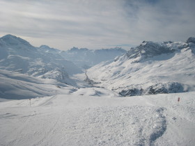 Lech Zürs - Skiing down to Zurs!!!!