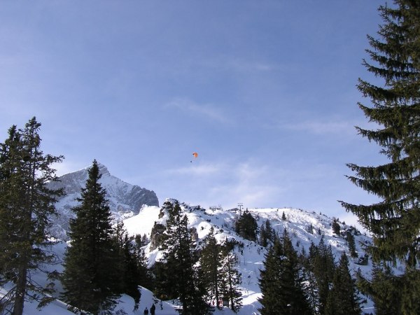 Hang-gliders in the neighborhood were fun to watch