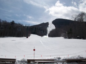 Loon Mountain - Looking up the North