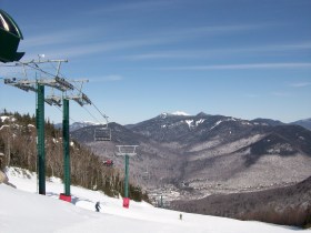Loon Mountain - The top of the