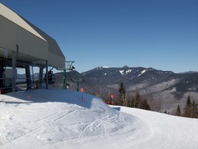 Loon Mountain - The top of the