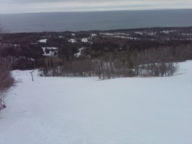 Lutsen - Upper Bull run from