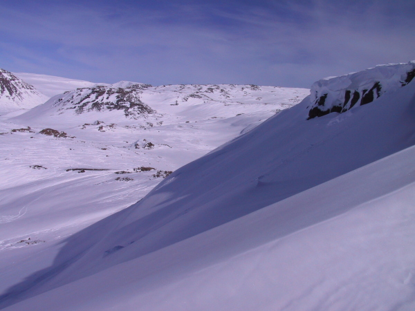 Some of the best lift served terrain at the ski hill