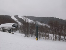 Waterville Valley - Top of Quadzilla looking