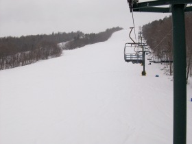 Waterville Valley - Looking up True Grit