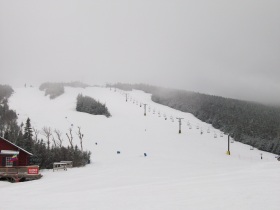 Waterville Valley - Looking up the High