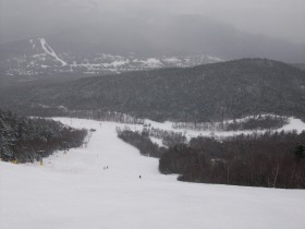 Waterville Valley - Looking down True Grit