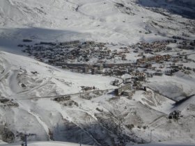 St Sorlin d'Arves - View of Le Corbier