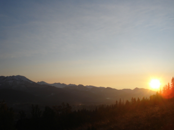 Zakopane sunset