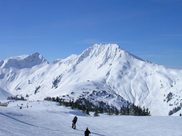 Kl. Rettenstein peak - highest peak above Pass Thurn