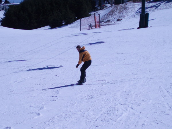 Seven Springs conditions are good, but can get a little choppy like any Midwest slope