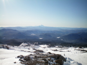 Timberline Lodge - A view from the