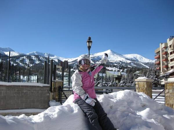 Just outside where we stayed. 200 yards to the lift!