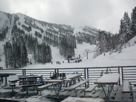 Mt. Rose - View from the lodge.