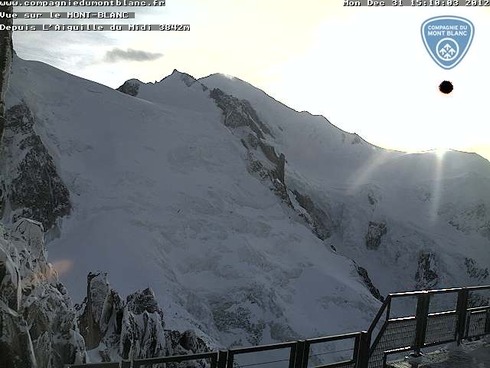 Mont-Blanc, vue du Sommet de l'Aiguille du Midi
