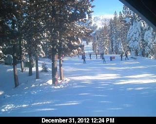 Mounted at Snowflake Lodge, Looking East towards Crystal Ridge and Diamond Peak 