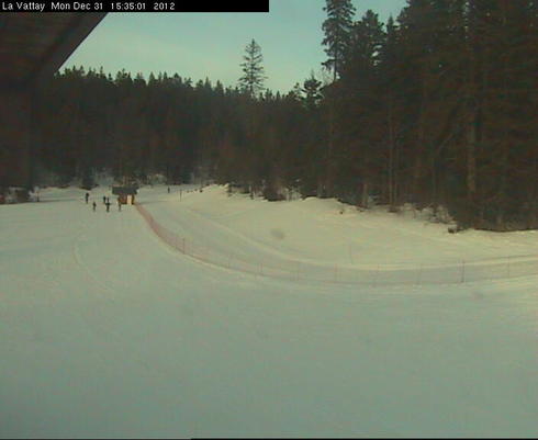 Monts Jura, La Vattay, ski de fond