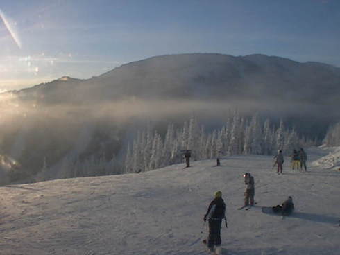 Top of the Sundance Chair looking west.