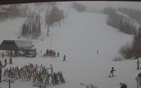 View from the base of Lift 4