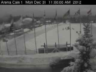 View of the Adirondacks from the Lake Placid Olympic Center
