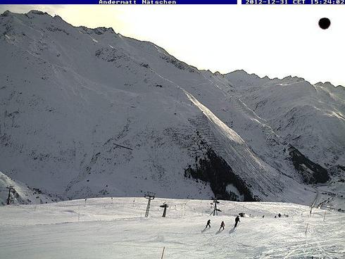 Alpine vista in Andermatt
