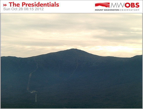 Live Cam of the Mt. Washington Summit Courtesy of the Mt. Washington Observatory