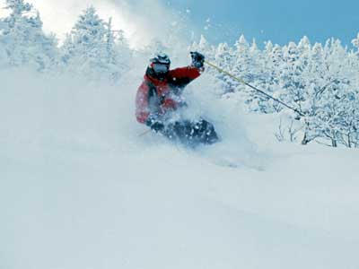 Skier at Jay Peak