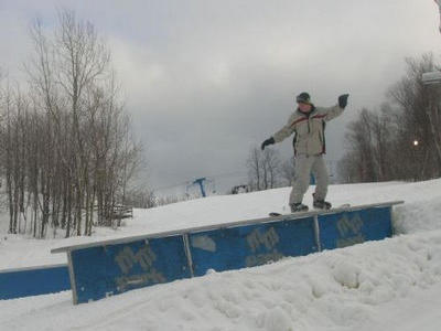 Grinding the rail