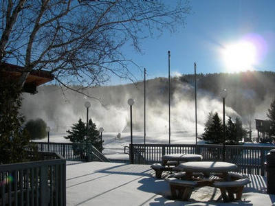 Sunny day on the slopes