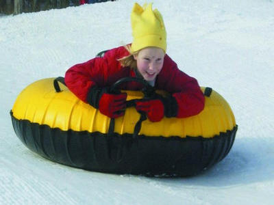 Tubing at Casacade Mountain
