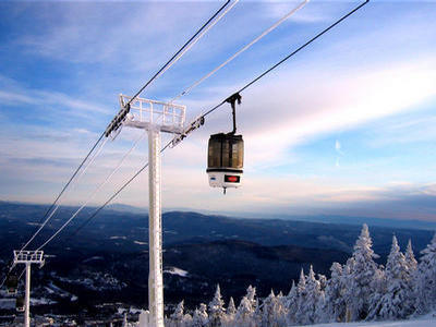 On the gondola