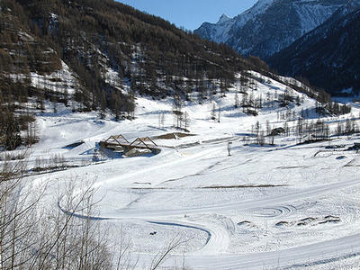 View of the cross-country skiing course - toroc