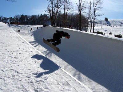 Hittin' the HalfPipe - Seven Springs