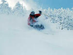 Jay Peak - Skier at Jay Peak