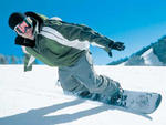Park City Mt Resort - Snowboarder in Park City