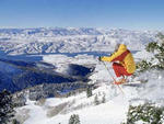 Deer Valley - Skier heads into Lady
