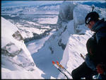 Jackson Hole - Looking into Corbet's Couloir