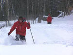 Granite Gorge - Running in the snow